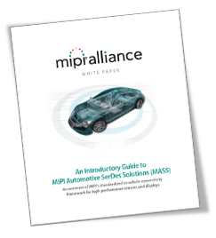 MIPI MASS automotive white paper cover